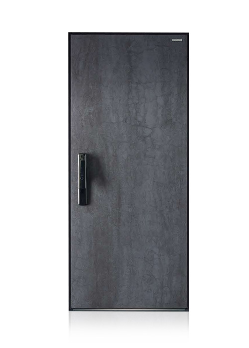 4mm Finely Carved Aluminum Door With Visual Fingerprint Lock